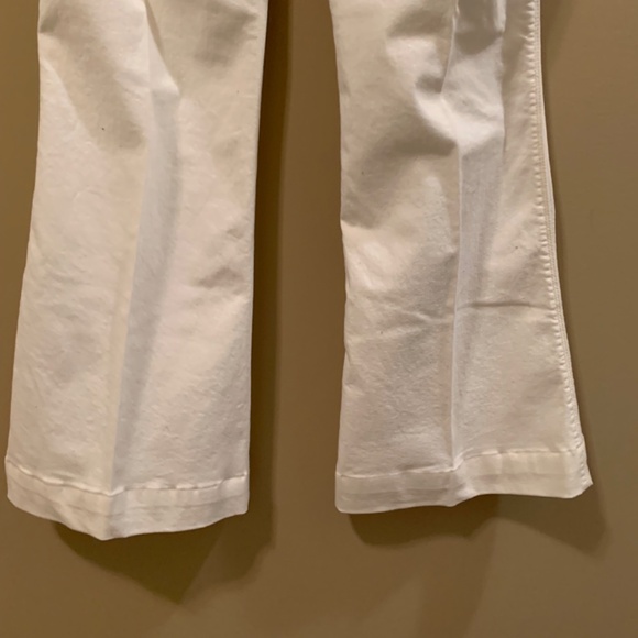 VINTAGE WHITE FLARE JEANS - SIZE 27 (4) - Picture 3 of 8